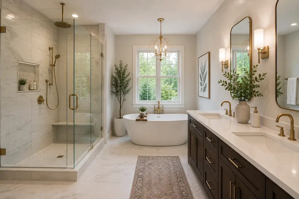 Bathroom Remodeling in Brookhaven, MS — Grey Skii Roofing & Storm Restoration
